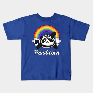 Pandicorn Panda Bear Kids T-Shirt